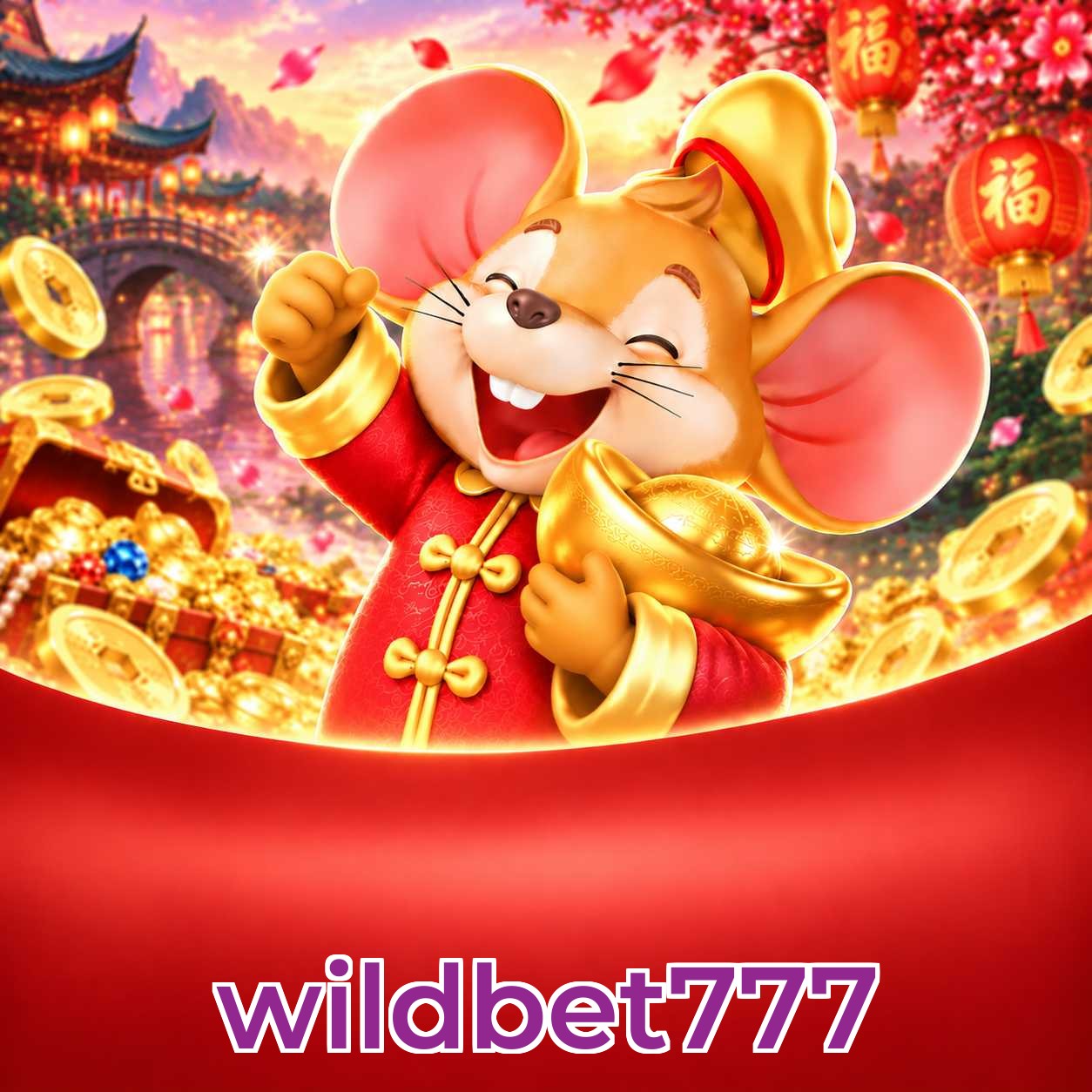 wildbet777 Logo - Bônus com Rollover Justo